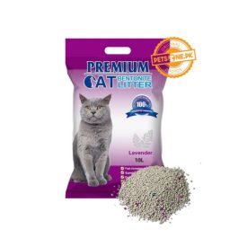 Premium Cat Bentonite Litter – Levender Scent