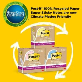 Post-it 100% Recycled Paper